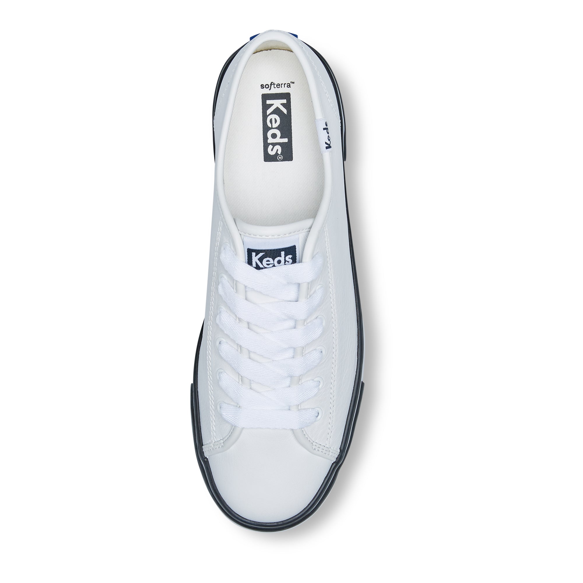 Keds Women's Triple Up Leather Sneaker - Platform Bumper Foxin Style, 1-Inch Lift, Cushioned Footbed